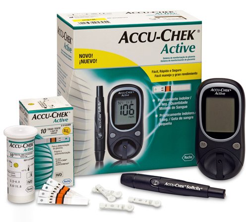 glicosimetro accu-chek diabetes