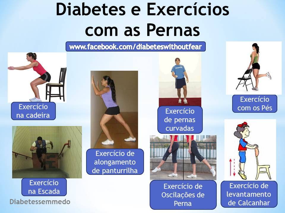 diabetes exercicios pernas